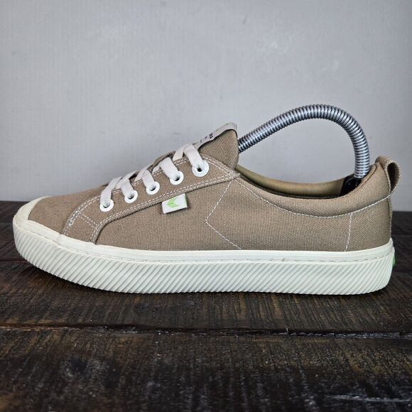 Cariuma Tan Canvas Sneakers - Picture 7 of 11